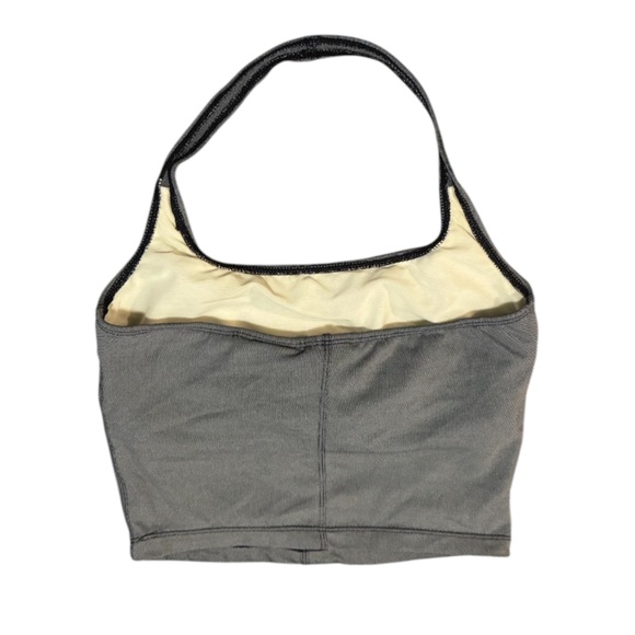 Nike Crop Halter Top Built In Bra - Picture 2 of 3